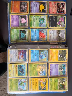 pokemon binder 450+ cards mostly from 1999. Market value for cards is 900$ - Image 3