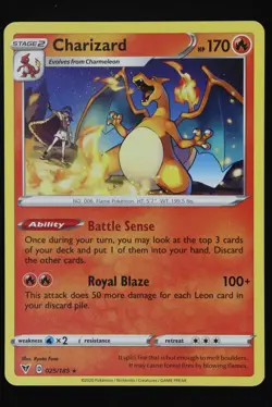 Charizard - 25 - Vivid Voltage - Pokemon Card - Near Mint - Image 1