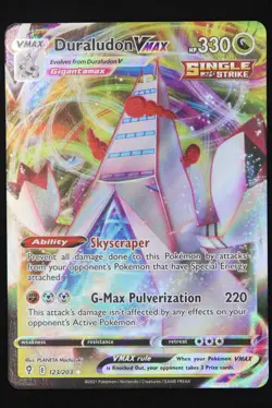 Duraludon VMAX - 123 - Evolving Skies - Pokemon Card - Near Mint - Image 1