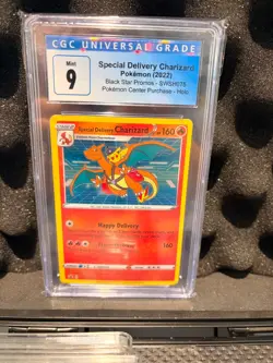 CGC GM 9 Special Delivery Charizard (2022). Promo SWSH075. Pokemon TCG. - Image 1