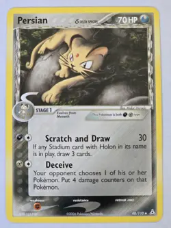 Persian - 48/110 Holon Phantoms - Pokemon TCG - 2006 - Image 1