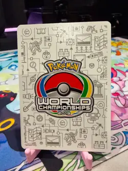 2019 Pokemon TCG Mewtwo & Mew GX Tag Team 71/236 World Championships NM - Image 2