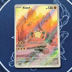 Klawf 217/198 [Scarlet & Violet Base] NM Illustration Rare Pokemon - Image 1