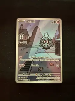 Duskull 068/064 Shrouded Fable Illustration Rare Pokemon TCG Card NM - Image 1