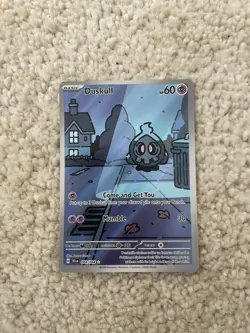Duskull Full Art Illustration Rare Pokemon TCG Shrouded Fable Card 068/064 - Image 2