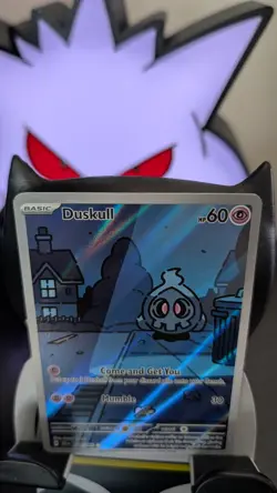 Pokemon TCG Shrouded Fable Duskull Card 068/064 Illustration Rare Nm - Image 2