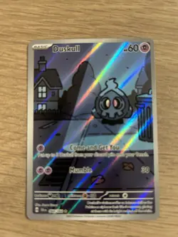 Pokemon TCG Shrouded Fable Duskull Card 068/064 Illustration Rare NM - Image 1