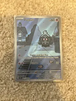 Pokemon TCG Duskull Shrouded Fable Illustration Rare Card 068/064 - Image 1