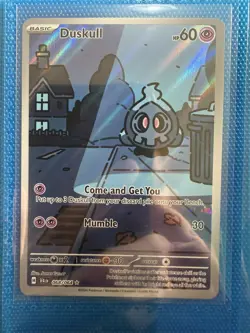 Pokemon TCG Shrouded Fable Duskull Illustration Rare Card 068/064 Mint Condition - Image 1