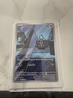 Pokemon TCG Shrouded Fable Duskull Card 068/064 Illustration Rare - Image 1
