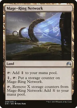 NM - Foil - Mage-Ring Network - 249 - Magic Origins - Image 1