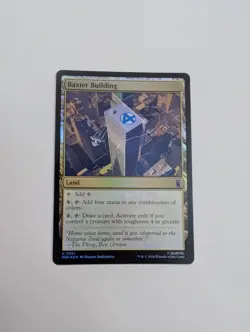 MTG - Baxter Building (Foil) - Marvel Super Heroes NM/M Condition - Image 1