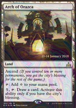 Foil Arch of Orazca - Rivals of Ixalan Promos | MTG Card - Image 3