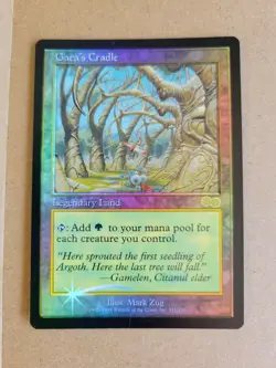 MtG Gaea's Cradle Foil DCI Judge Promo - Image 1