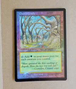 MtG Gaea's Cradle Foil DCI Judge Promo - Image 2