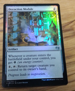 Decoction Module Ripple Foil - MTG Magic Slight Play Magic The Gathering - Image 1