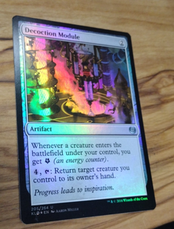 Decoction Module Ripple Foil - MTG Magic Slight Play Magic The Gathering - Image 2