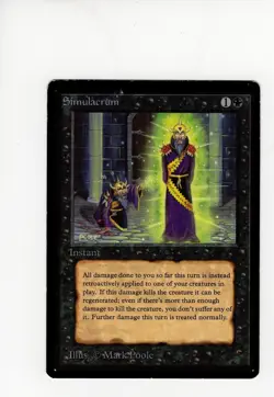 Simulacrum Beta HP dents MTG Magic the Gathering 1 - Image 1
