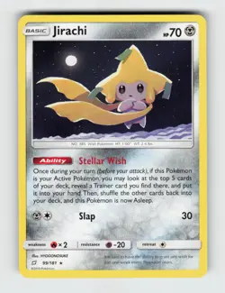 Jirachi 99/181 Rare Deck Exclusives Pokemon Near Mint - Image 1