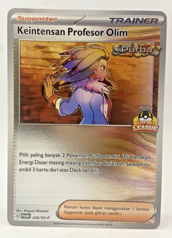Pokemon Indonesia Professor Sada's Vitality Ultra Ball League Promo 226/SV-P NM - Image 1