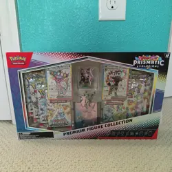 Pokemon TCG Prismatic Evolutions Premium Figure Collection Sealed New - Image 1