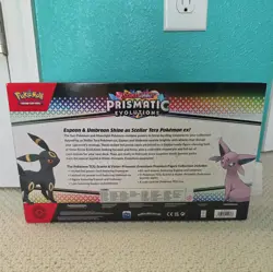 Pokemon TCG Prismatic Evolutions Premium Figure Collection Sealed New - Image 2