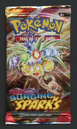 Pokemon Surging Sparks (1) Booster Pack - Factory Sealed - Random Pack Art - Image 3