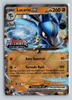 Lucario ex (Prismatic Evolutions Stamp) [MCAP - 051/131] - Image 1
