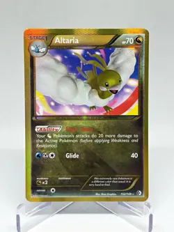 Pokemon Company Altaria 152/149 Boundaries Crossed Secret Rare Holo EN 2012 LP+ - Image 1
