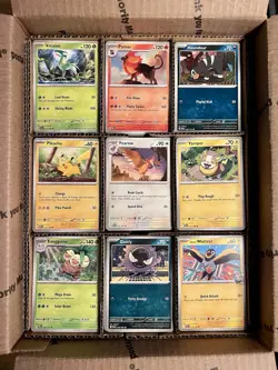 Pokemon Non-Holo Card Bulk Lot (3200+ Cards) (No Energy/QR Codes) (Lot A) - Image 1