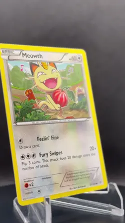 🐱✨ Pokemon TCG – Meowth 67/108 – Roaring Skies – LP - Image 2