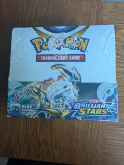 SEALED Brilliant Stars Booster Box - Sword & Shield SWSH Pokemon TCG - Image 1