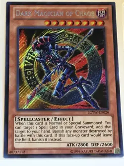🔥YUGIOH • DARK MAGICIAN OF CHAOS • SECRET RARE • LCYW-EN026 • UNLIMITED • NM🔥 - Image 1