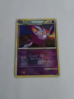Pokemon Crobat Crosshatch Holo League Promo Unleashed 14/95 Near Mint - Image 1
