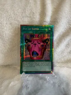 Yu-Gi-Oh TCG Pot of Sloth Starlight Rare 1st Edition CORI-EN061 - Image 1