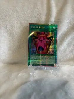 Yu-Gi-Oh TCG Pot of Sloth Starlight Rare 1st Edition CORI-EN061 - Image 2