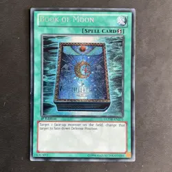 Yu-Gi-Oh Secret Rare Book of Moon LCYW-EN270 1st Edition TCG Card LP - Image 1