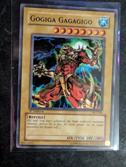 Gogiga Gagagigo 1st Edition Yugioh TCG AST-100 Yu-Gi-Oh - Image 1