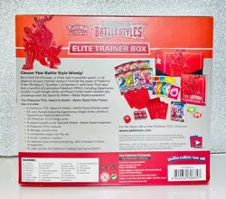 BATTLE STYLES ELITE TRAINER BOX ETB STRIKE URSHIFU FACTORY SEALED - POKEMON TCG - Image 3