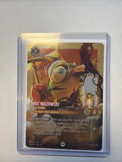 Mike Wazowski -Heroic Climber Enchanted Disney Lorcana Attack Of The Vine INHAND - Image 1