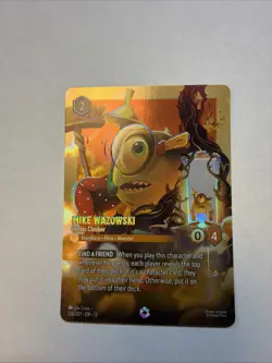 Mike Wazowski -Heroic Climber Enchanted Disney Lorcana Attack Of The Vine INHAND - Image 2