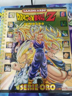Album Classeur Dragon Ball Z Lamincard or Oro card carte farde binder rare - Image 1