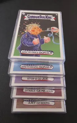 2020 Garbage Pail Kids Disgrace To The Whitehouse - Cards 7-34 A and B - Image 3