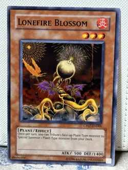 Lonefire Blossom CP07-EN005 Champion Pack 7 Unlimited Super Rare Yugioh 2 Of 2 - Image 1