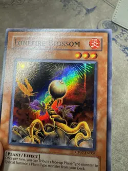 Lonefire Blossom CP07-EN005 Champion Pack 7 Unlimited Super Rare Yugioh 2 Of 2 - Image 2