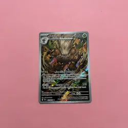 Shiftry 163/162 NM Holo Illustration Rare Temporal Forces Pokemon Card English - Image 1