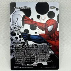 MTG - NM - Comeuppance (Borderless) Marvel Universe Eternal-Legal Regular - Image 1