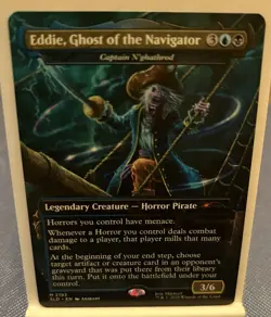 🔥 Eddie, Ghost of the Navigator (Nghathrod) NONFOIL Iron Maiden MTG SL 🔥 - Image 1