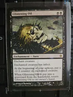 Mtg Glistening Oil Battle For Zendikar pack fresh - Image 1