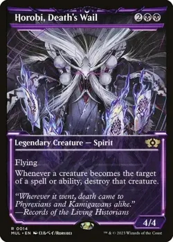 1x Horobi, Death's Wail - Showcase NM Eng MTG - Multiverse Legends - Image 1